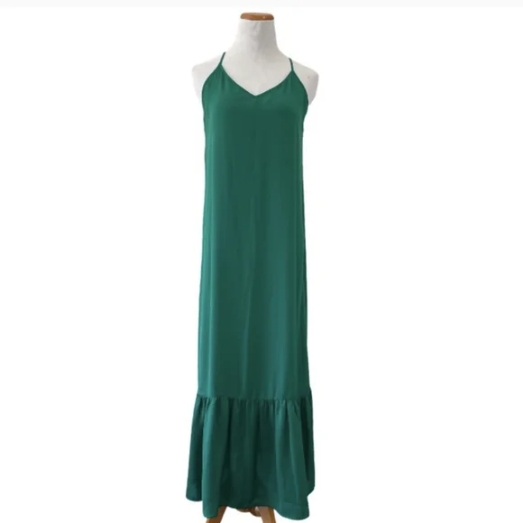 slim fit dress slacks Dress Casual Maxi By J. Crew In Green & Pink, Size: Xl – Clothes Mentor  Brookfield WI #223